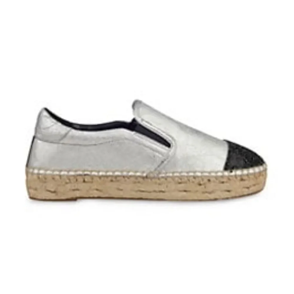 Kendall + Kylie Joss Espadrile Sille Leather Espadrilles. 10 NWT & original box